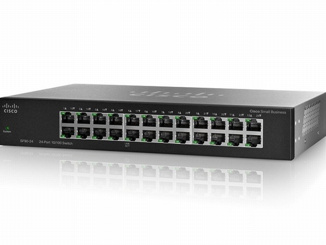 24-Port FAST ETHERNET SWITCH CISCO LINKSYS SF90-24