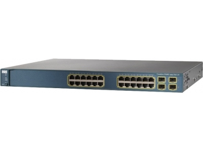 Cisco Switch PoE Layer 2/3 WS-C3550-24PWR-EMI, used like new