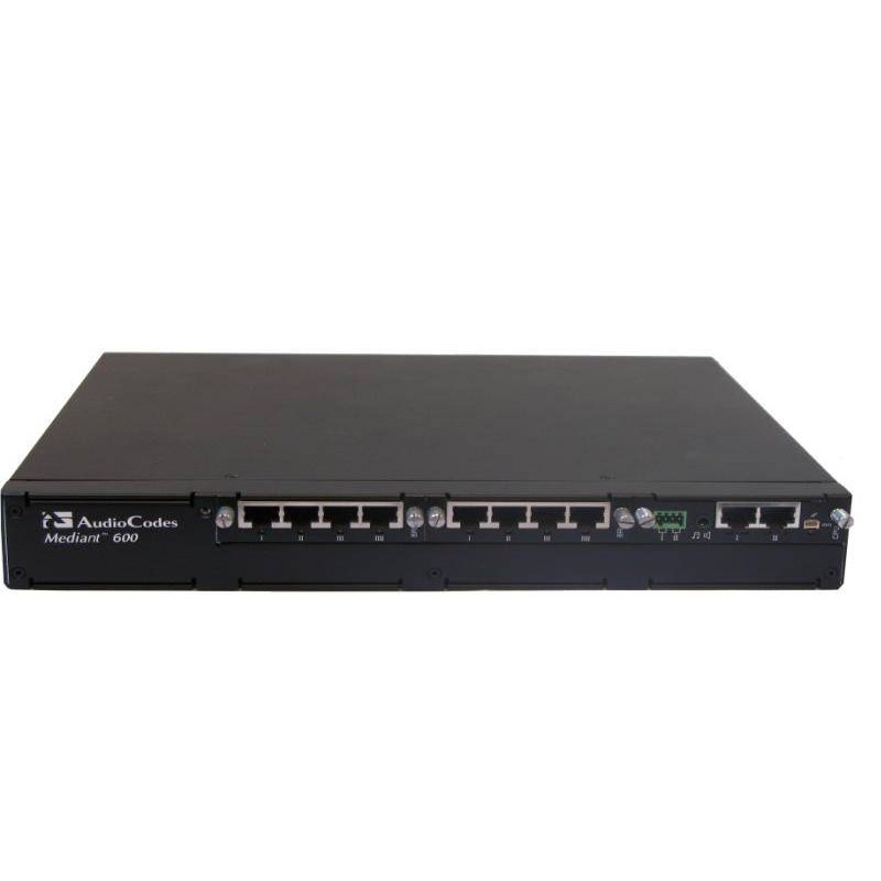 AudioCodes Mediant 600 VoIP Gateway 1 E1/T1 SIP