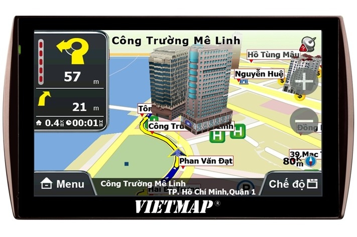 Máy định vị GPS dẫn đường VIETMAP C007