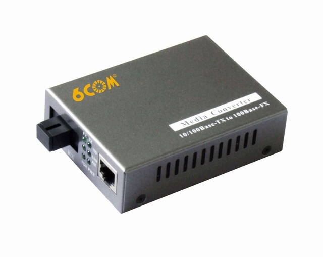 Chuyển đổi Quang-Điện Media Converter 6COM 6C-0125