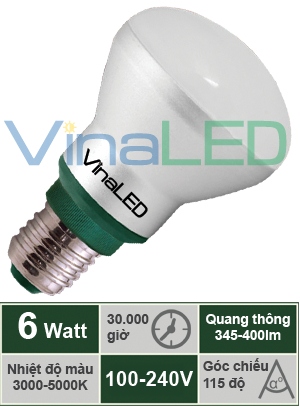 Đèn LED búp 6W VinaLed BLM-6W