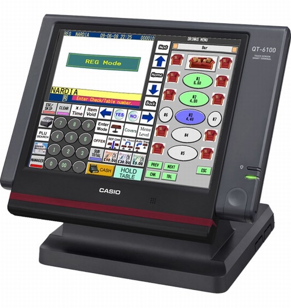 Máy tính tiền CASIO QT-6100